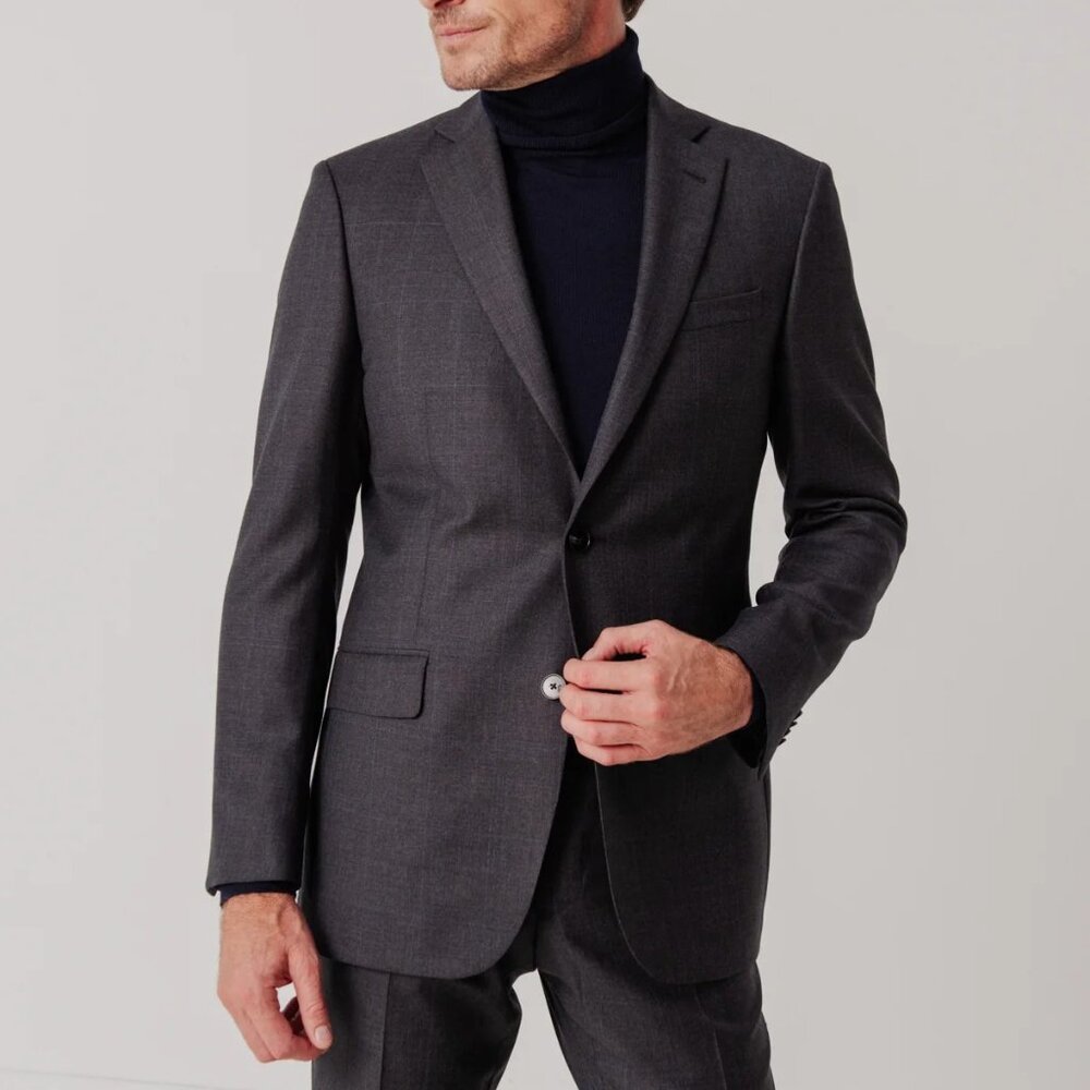 Anthony Garcon New York Moderne et Structurée Jacket 46 Men's